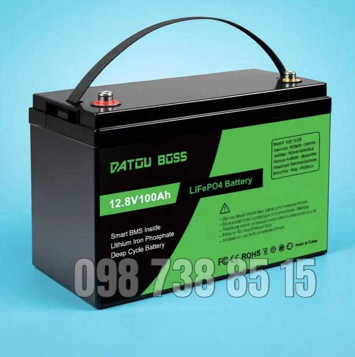 Акумулятор LiFepo4 100Ah 12V літій залізо фосфат аккумулятор‼️АКЦІЯ‼️