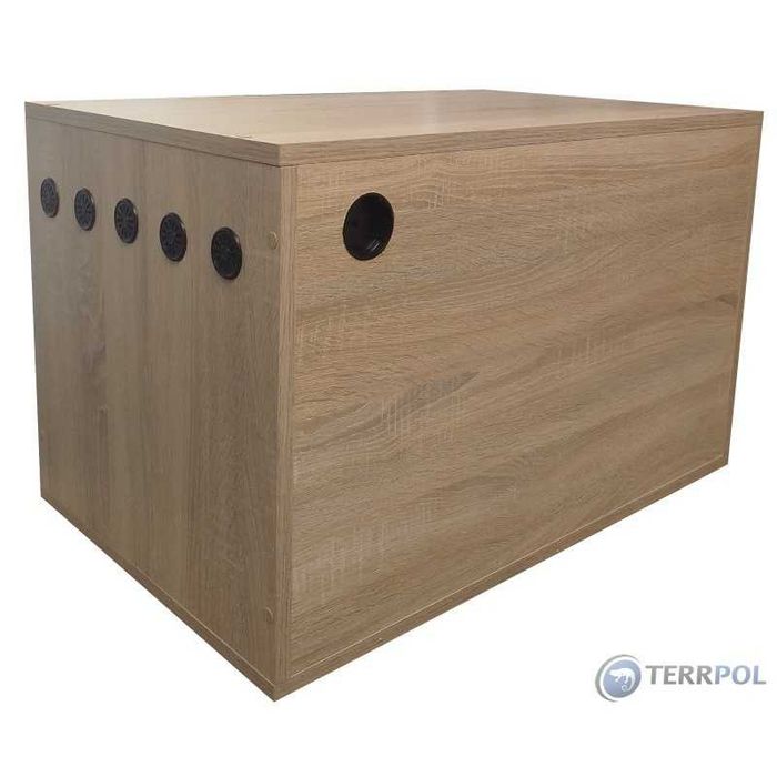 Terrarium 80x50x50 dla węża, agamy, gekona, jeża Terrpol