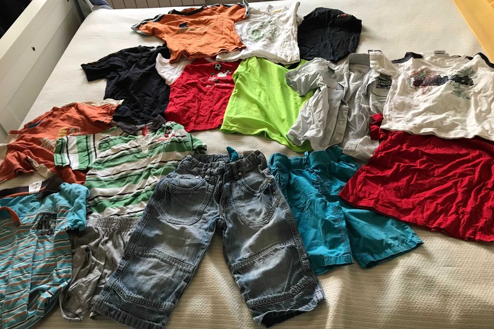 Lote roupa menino verão- 5/6 anos
