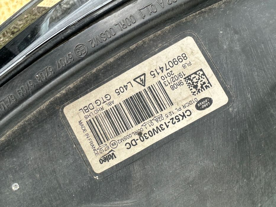 Передні фари Європа на Range Rover Vogue L405 біксенон CK5213W029DC