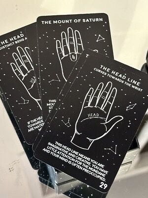 Гадальные карты на английском яз. для предсказания будущего по ладони