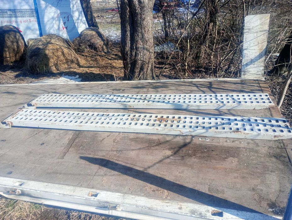 Wyciągarka Mechaniczna Lina Laweta Autolaweta Najazd Trapy Wjazdowe 3M