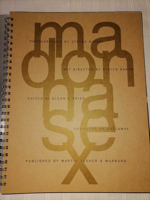 Livro de Madonna SEX