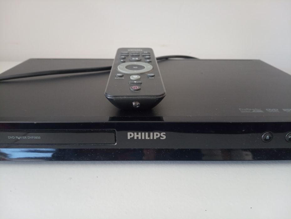 Leitor de DVD Philips Com comando	 - Pouco Uso. Como Novo*