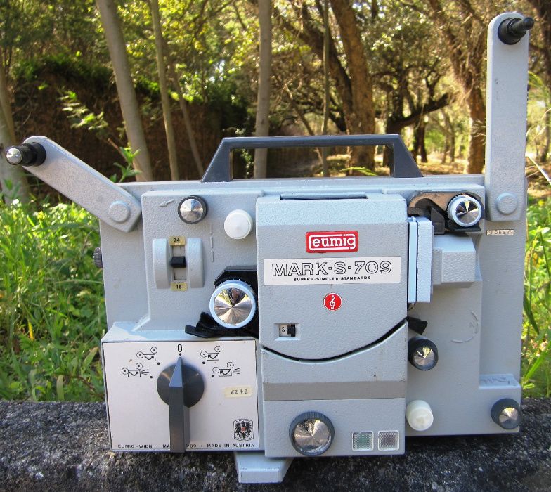 Máquina para filmes super V8