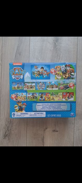 Puzzle dziecięce psi patrol
