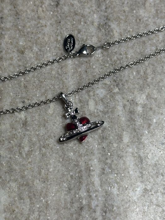 Vivienne Westwood Mini Heart Necklace подвеска кулон