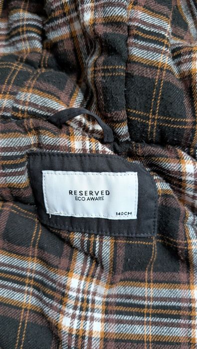 Куртка парка чорна для хлопчика reserved 140 см  10-11 років