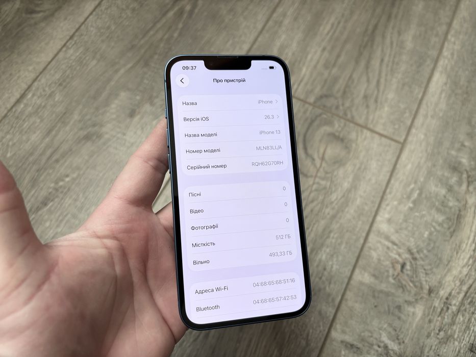 iPhone 13 512gb Blue