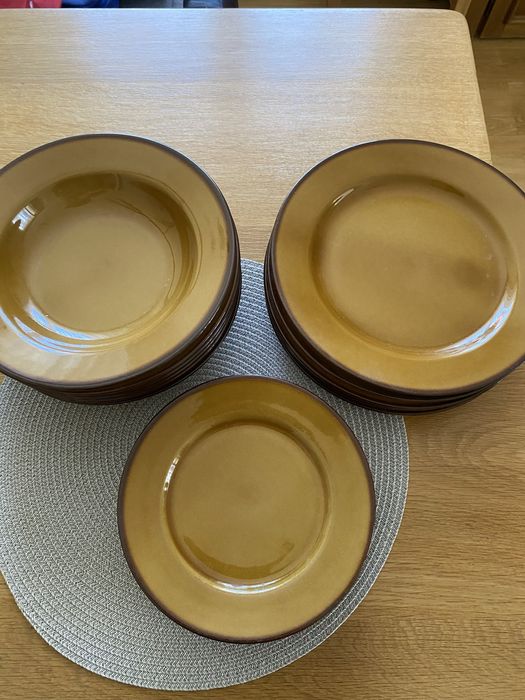 Zestaw obiadowy Tułowice PRL