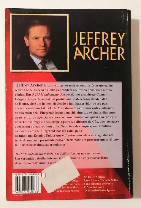 O décimo primeiro mandamento, de Jeffrey Archer