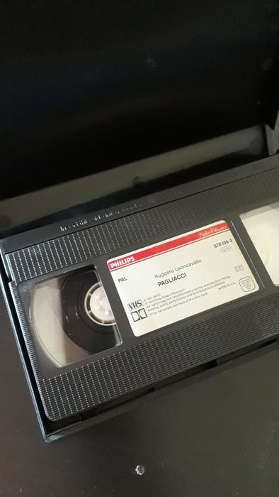 VHS Ópera Pagliacci de Leoncavallo
