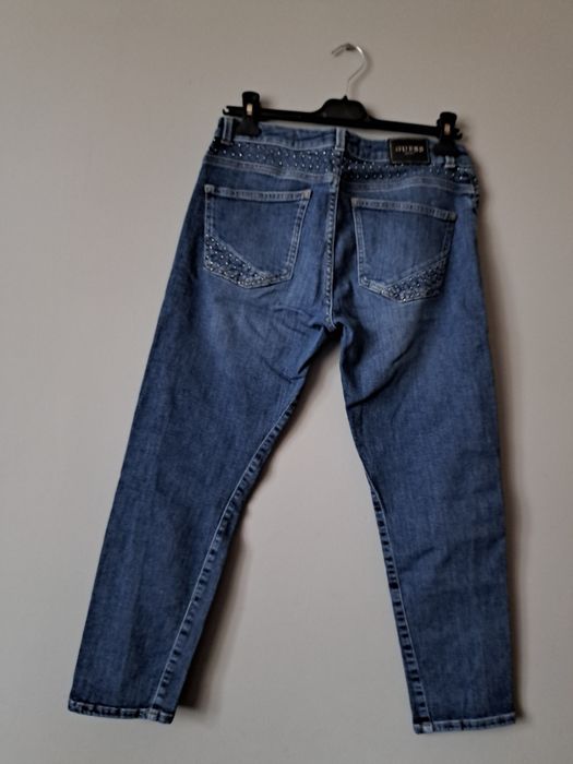 Guess vanille spodnie jeans 27 40/L niebieskie