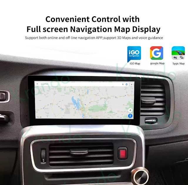 Auto-rádio 8.8" android 14 Volvo V60 S60 2011 a 2020