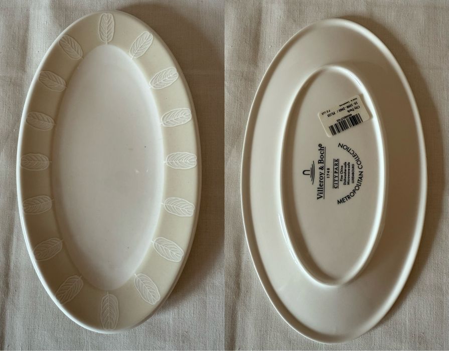 Вінтаж: елементи із сервізу Villeroy & Boch City Park , Damasco Weiss