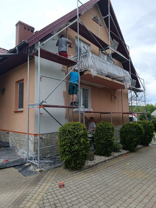 Mycie, malowanie elewacj, docieplenia