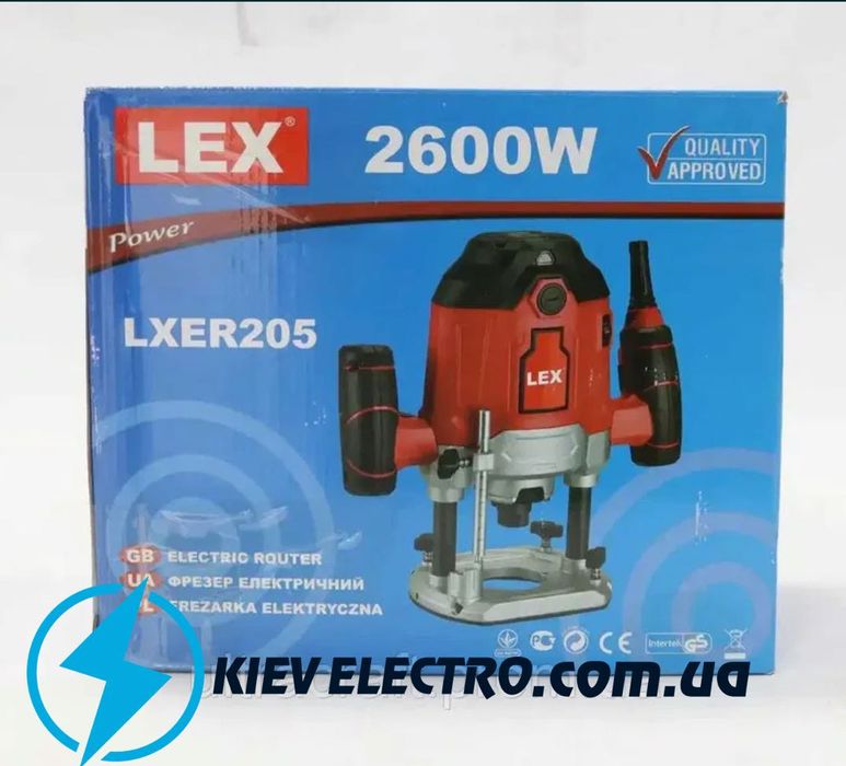 Фрезер LEX LXER205 (2600Вт. 12000-26000об/мин)  POLAND