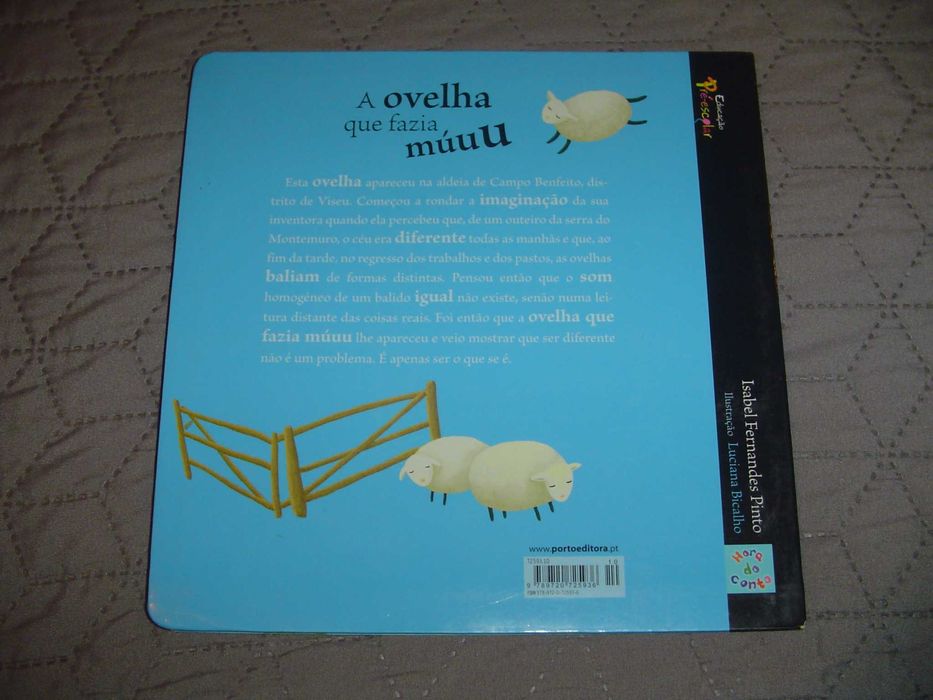 Livro Infantil "A Ovelha Que Fazia Múuuu" de Isabel Fernandes Pinto