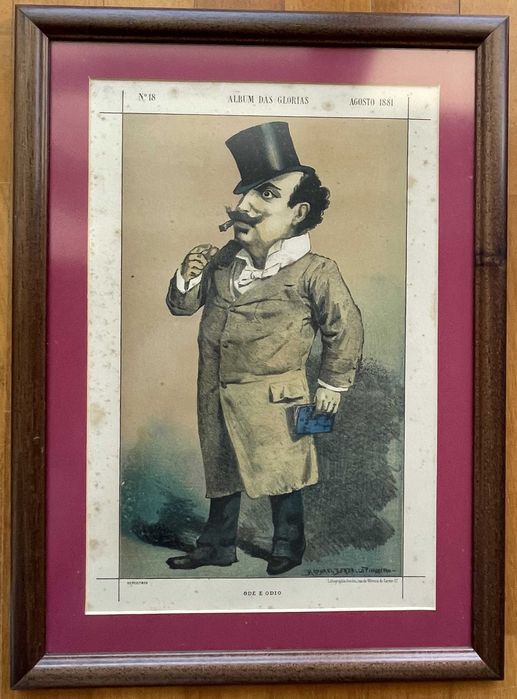 Rafael Bordalo Pinheiro, Caricaturas - Album das Glórias