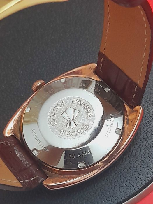 Relógio Vintage CAUNY 25 Rubis Automatic