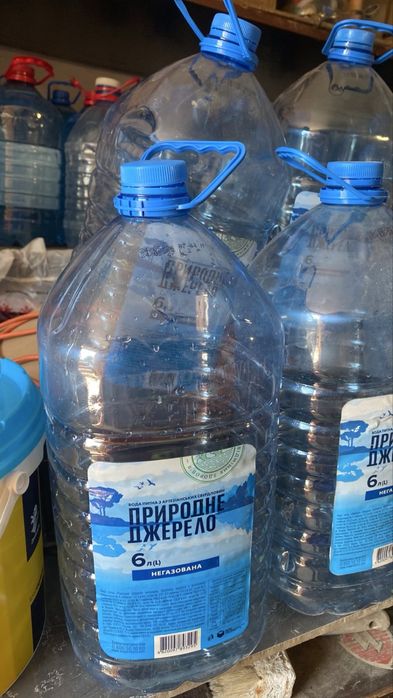 Баклажки 6л, з під води