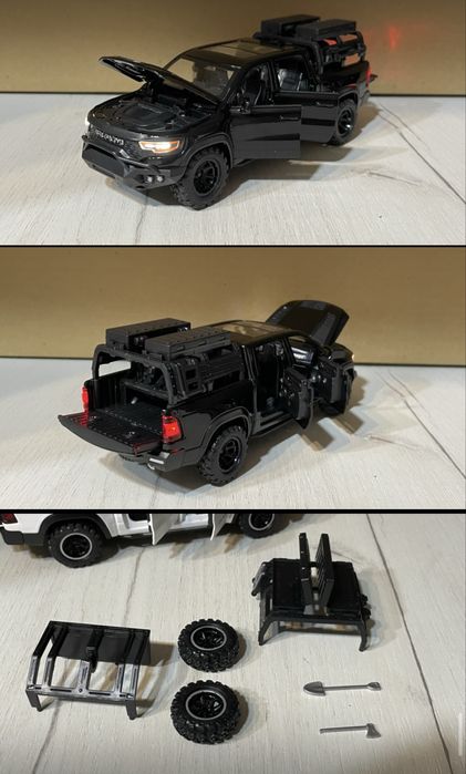 Нова машинка Dodge Ram 1500 іграшка металева модель авто в колекцію