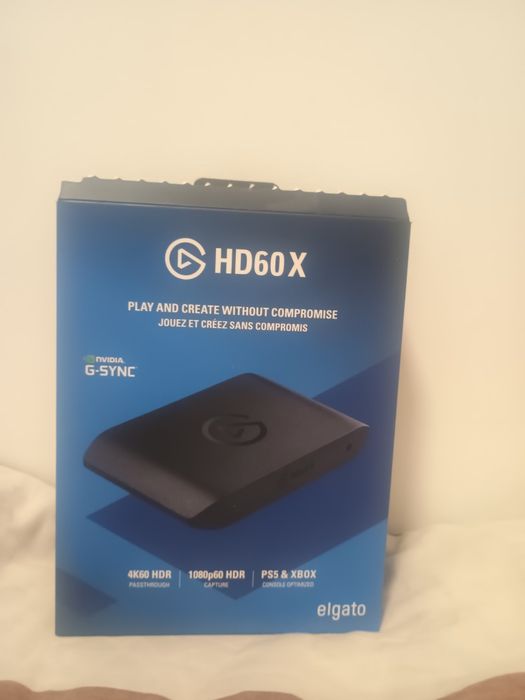 Karta przechwytywania Elgato HD60 X | Stan idealny / Jak nowa | Stream & Record PS5 / Xbox / PC