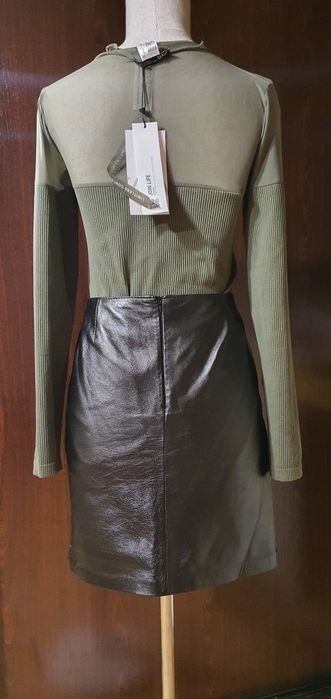 Body zielone Zara khaki rozm. M-L