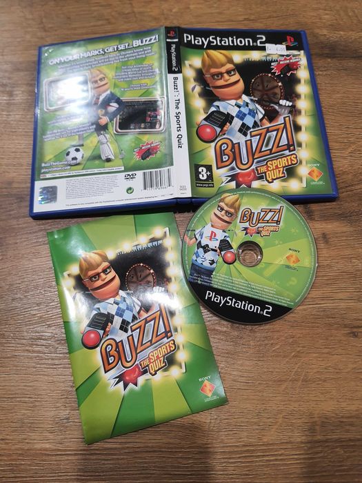 PS2 Buzz The sports Quiz Angielska Kompletna