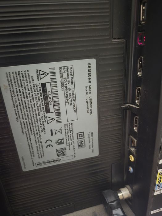 Telewizor  tv samsung 55 cali UE55NU7102KXXH