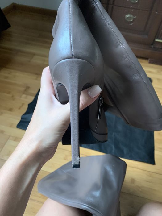 Весняні чоботи шкіряні giardini