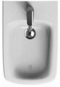 Koło Nova Pro bidet wiszący prostokątny biały