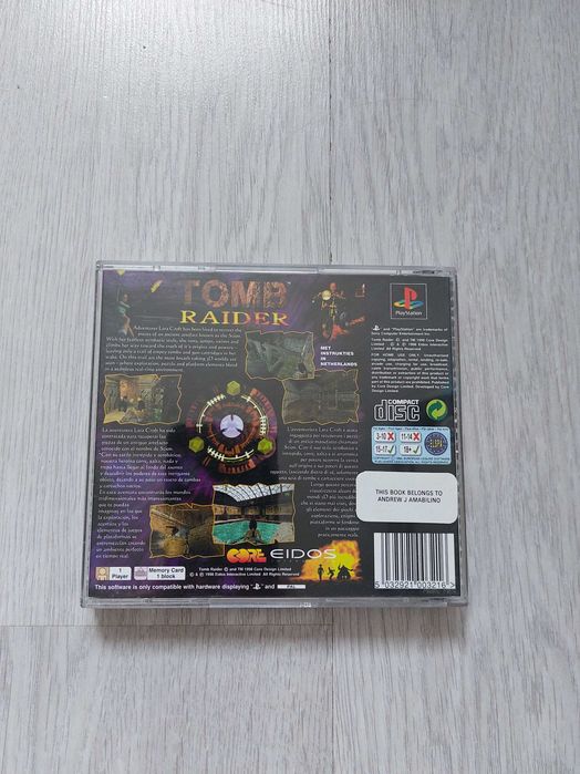 Tomb raider ps1,psx