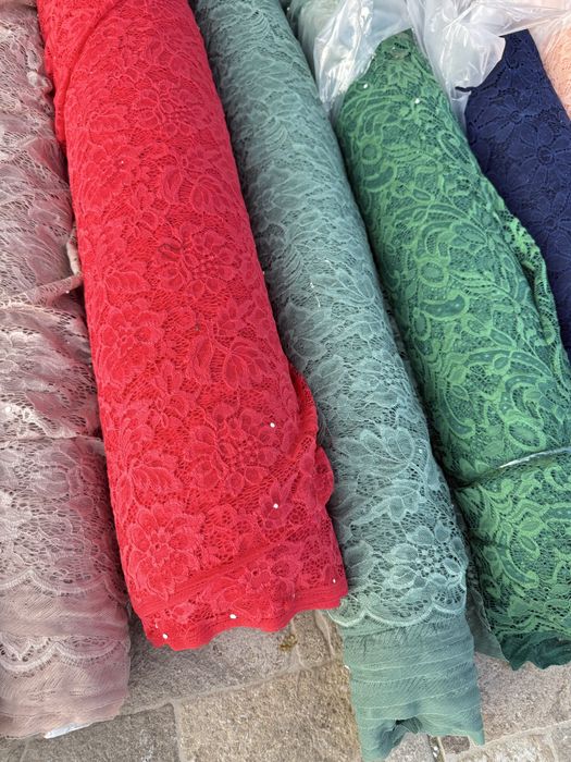 Ткань / опт / гипюр стрейч - от 5 м, 55  грн/м
