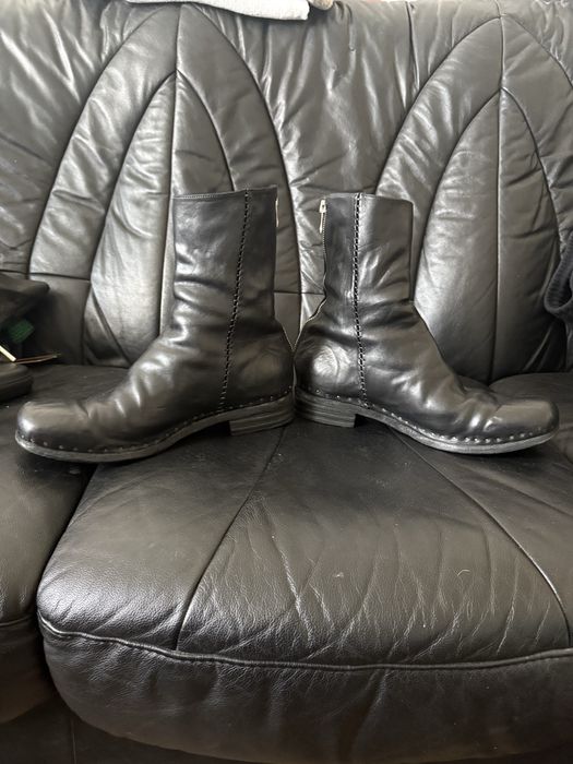 RICK OWENS Incarnation Horse Leather Boots