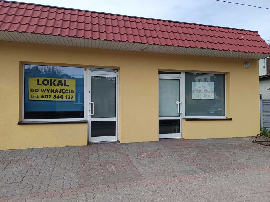 Wynajmę lokal handlowo-usługowy 58m Radziejów przy ruchliwej ulicy