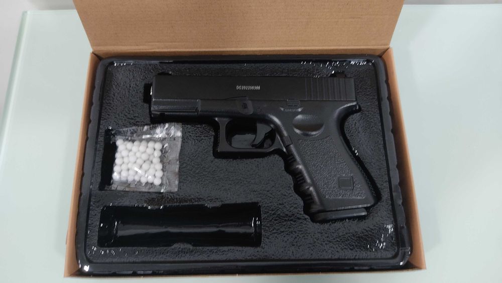 Pistola Airsoft Glock 19 FULL METAL (Nova)