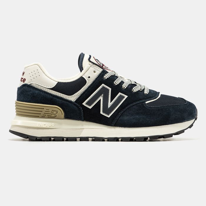Кросівки  New Balance x Stone Island Navy/Beige premium