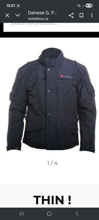 Dainese Philip Gore tex Tam  54