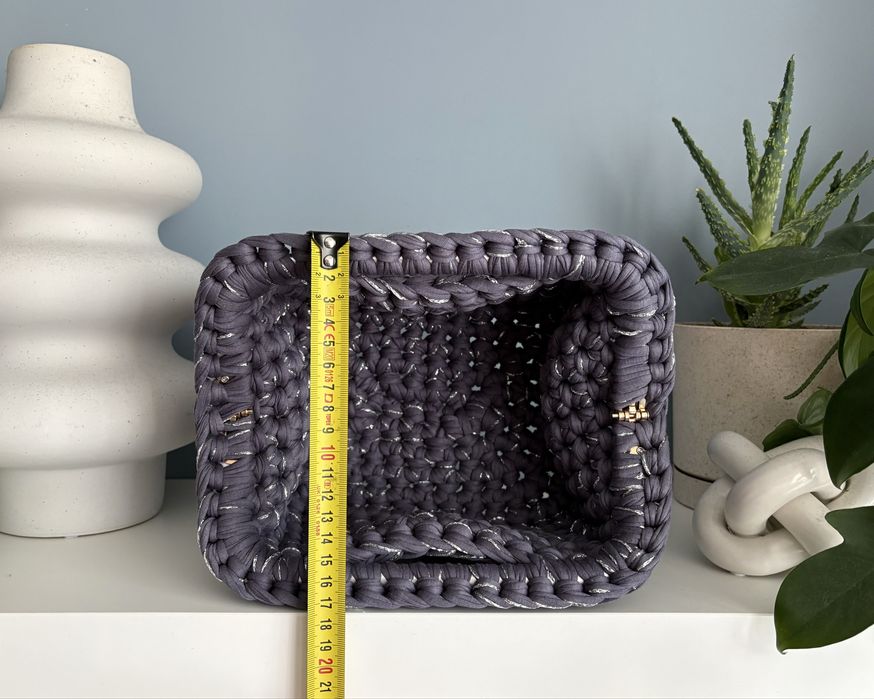 Szydelkowa torebka do ręki