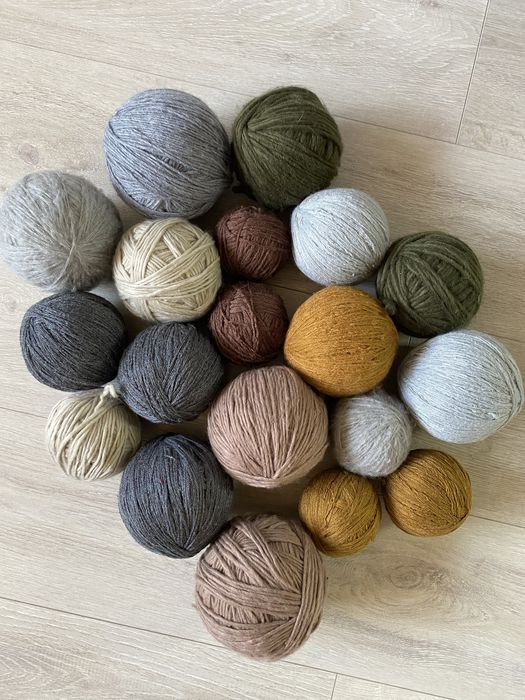 Нитки для вʼязання творчості