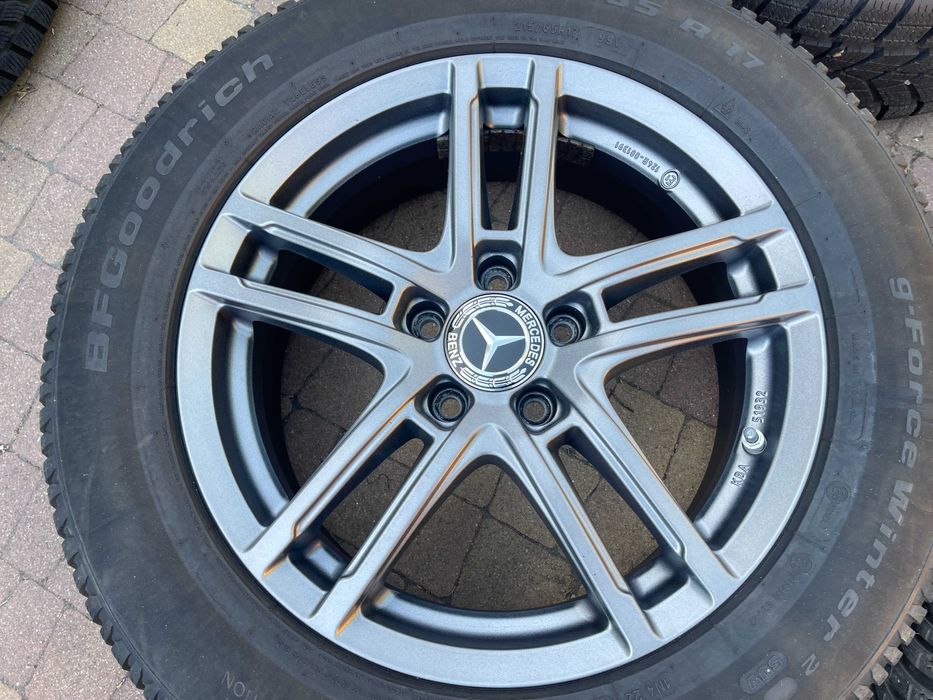 4139. Alufelgi 17" Mercedes W246 W206 W176 CLA GLA 5x112 6.5J ET44