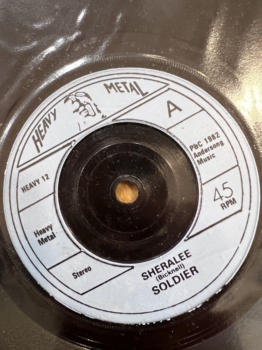 Soldier – Sheralee / Force (7" Vinil, 1982) NWOBHM Raro