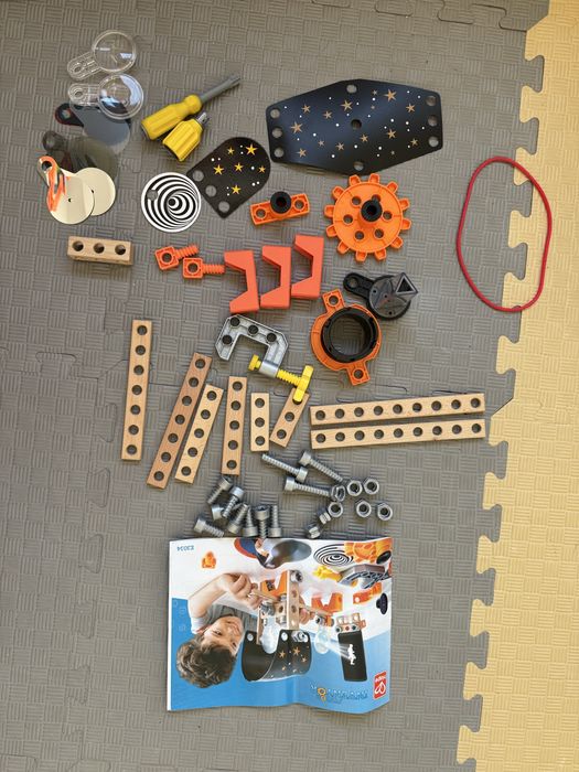 Конструктор Hape Junior Inventor Оптична лабораторія 54 деталі (E3034)