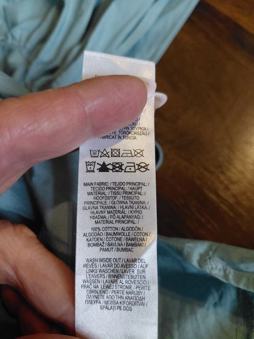 sukienka boho 40, naturalna Cotton