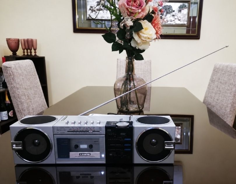 Vendo Rádio Sanyo Boombox M 7755L (Anos 80)