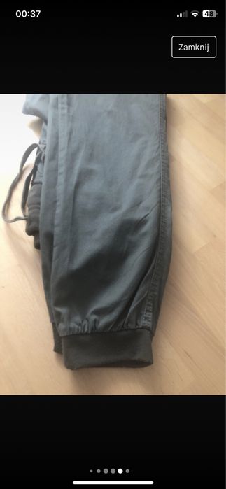 Spodnie ciążowe - khaki