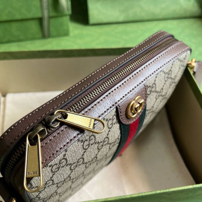 Сумка чоловіча Gucci повний комплект бутика мужская сумка кожаная канва