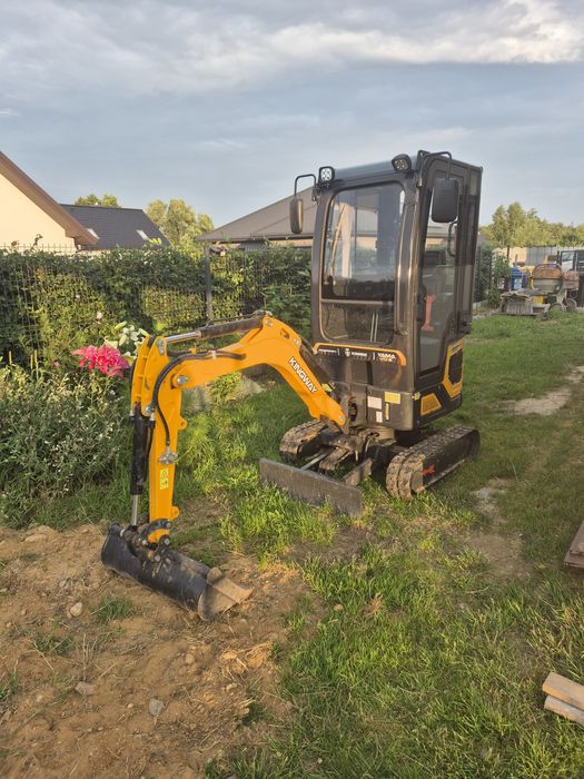 Usługi minikoparką