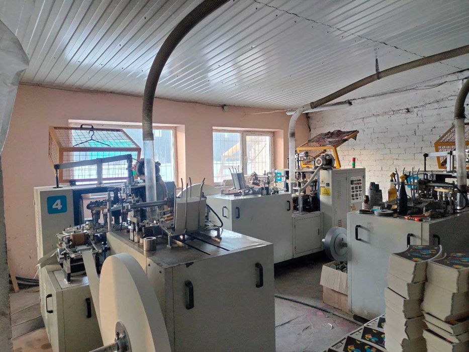 Станки для виготовлення паперових стаканів